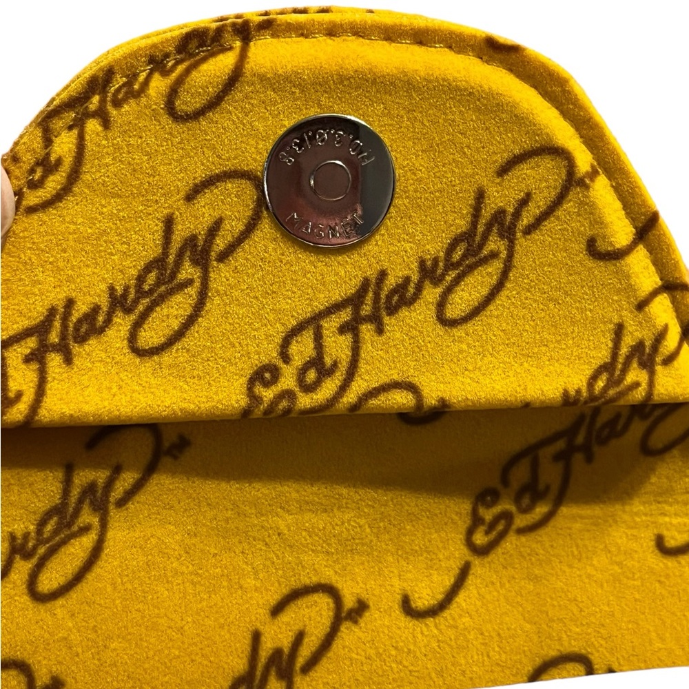 Y2K Leather Ed Hardy Sunglass Case - Picture 9 of 10